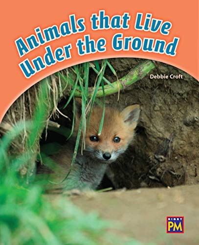 Animals that Live Underground (Leveled Reader Orange Level 16) by RG RG, 9780544891630