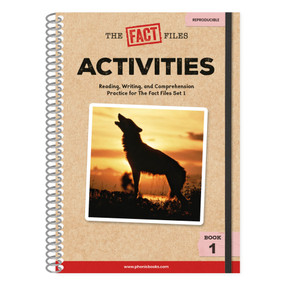 Phonic Books The Fact Files 1 Activities (Consonant blends and digraphs, suffixes -ed and -ing) by Phonic Books, 9780593970133