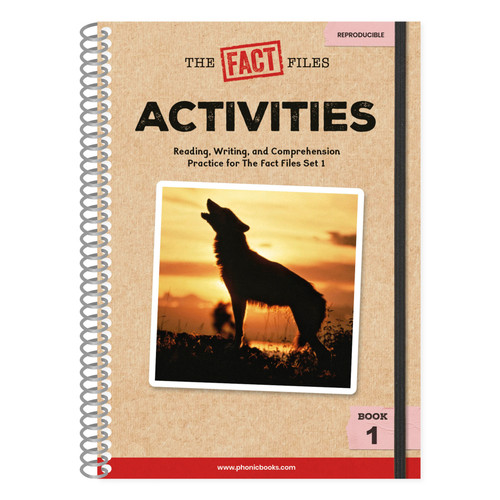 Phonic Books The Fact Files 1 Activities (Consonant blends and digraphs, suffixes -ed and -ing) by Phonic Books, 9780593970133