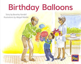 Birthday Balloons (Bookroom Package Blue Fiction Level 10 Grade 1) by HMH HMH, 9780358182894