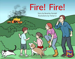 Fire! Fire! (Bookroom Package Yellow Fiction Level 8 Grade 1) by HMH HMH, 9780358185314
