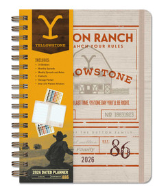 2026 Yellowstone: The Dutton Ranch 13-Month Weekly Planner by Insight Editions, 9798886639650