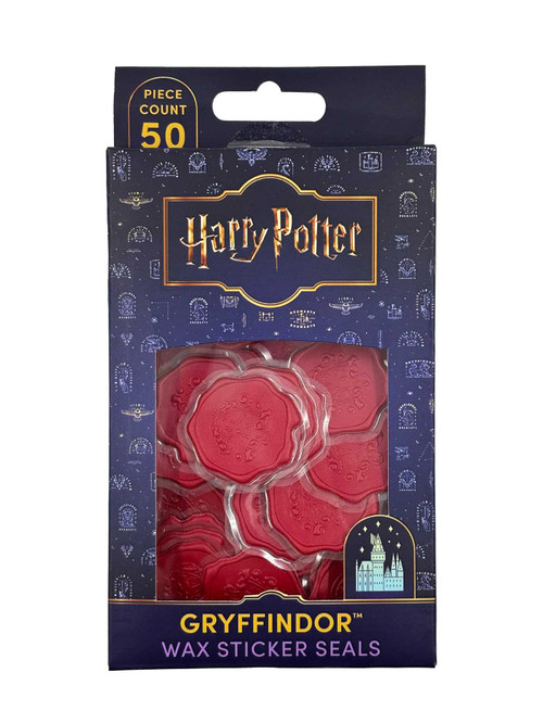Harry Potter: Gryffindor Wax Sticker Seals (Set of 50) by Insight Editions, 9798886639919