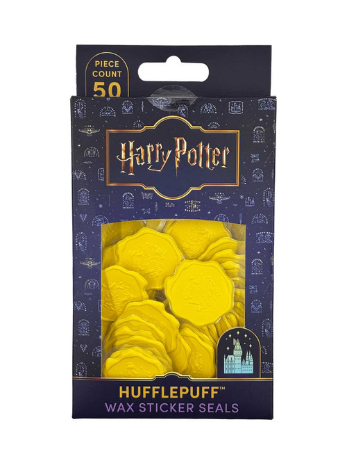 Harry Potter: Hufflepuff Wax Sticker Seals (Set of 50) by Insight Editions, 9798886639933