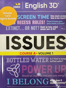 Course A Volume 1 Issues Book by HOUGHTON MIFFLIN HARCOURT, 9780358609490