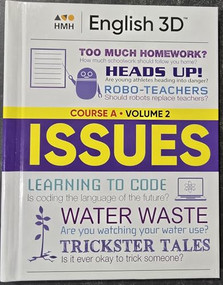 Course A Volume 2 Issues Book by HOUGHTON MIFFLIN HARCOURT, 9780358609506