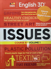 Course B Volume 1 Issues Book by HOUGHTON MIFFLIN HARCOURT, 9780358609513