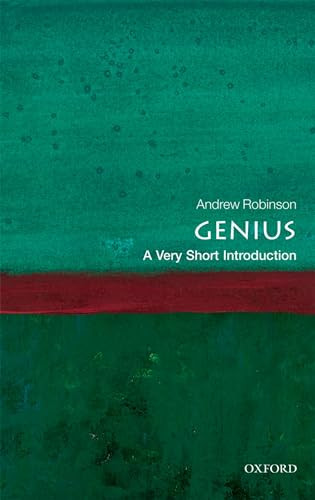 Genius (A Very Short Introduction) by Andrew Robinson, 9780199594405