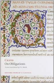 On Obligations (De Officiis) by Cicero, P. G. Walsh, 9780199540716