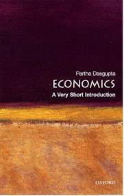 Economics (A Very Short Introduction) by Partha Dasgupta, 9780192853455