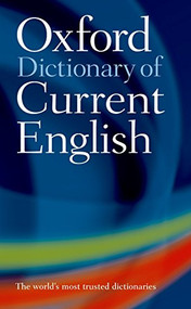 Oxford Dictionary of Current English by , 9780198614371
