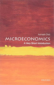 Microeconomics (A Very Short Introduction) by Avinash Dixit, 9780199689378