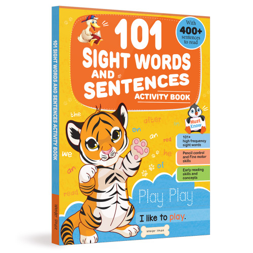 101 Sight Words And Sentence (With 400+ Sentences To Read) by Wonder House Books, 9789354402876