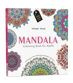 Mandala (Colouring books for Adults with tear out sheets) by Wonder House Books, 9789386538611