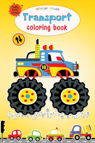 Transport Colouring Book (Giant Book Series): Jumbo Sized Colouring Books by Wonder House Books, 9789387779433