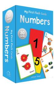 My First Flash Cards Numbers  : 55 Early Learning For Kids by Wonder House Books, 9789388810326