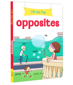 Lift the Flap: Opposites (Early Learning Novelty Board Book For Children) by Wonder House Books, 9789389178876