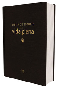 RVR60, Biblia de estudio de la vida plena, Edición clásica, Tapa dura, Palabras de Jesús en rojo, Comfort Print (Spanish Edition) by RVR 1960- Reina Valera 1960, Vida, 9780829773545