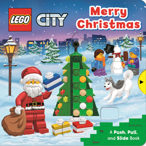 LEGO® City. Merry Christmas (A Push, Pull and Slide Book) by Macmillan Children's Books, AMEET Studio, 9781035064175