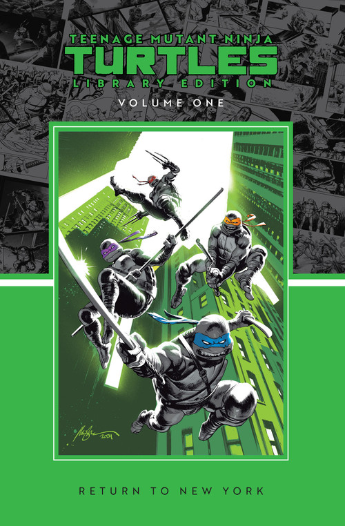 Teenage Mutant Ninja Turtles, Vol. 1: Return to New York Library Edition by Jason Aaron, Joëlle Jones, Rafael Albuquerque, Chris Burnham, Darick Robertson, 9798887243047