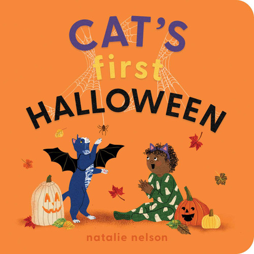 Cat's First Halloween (A Board Book) by Natalie Nelson, 9781683694502