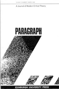 Practices of Hybridity (Paragraph Volume 18 Number 1) by Mireille Rosello, 9780748606382