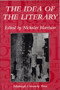 The Idea of the Literary (Paragraph Volume 28 Issue 2) by Nicholas Harrison, 9780748623150
