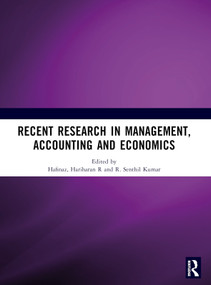 Recent Research in Management, Accounting and Economics (RRMAE) by Hafinaz, Hariharan R., R. Senthil Kumar, 9781032999036
