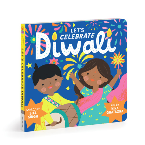 Let's Celebrate Diwali Board Book by Mudpuppy, Sita Singh, Nina Ghataora, 9780735386280