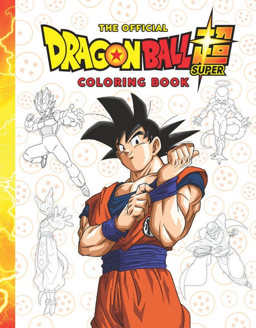 The Dragon Ball Super Official Coloring Book by Scholastic, 9781546178668