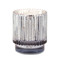 CYPRESS & FIR 4.5 OZ SILVER MERCURY RIBBED GLASS, CFH0502