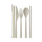 PORTABLE FLATWARE SET WITH GOLD STRAW - FOREST "ECO MANIAC", DPFW1003