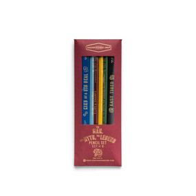 PENCIL SET, 2 CARPENTER + 4 HEX - "THE MAN, THE MYTH, THE LEGEND", DPS2189