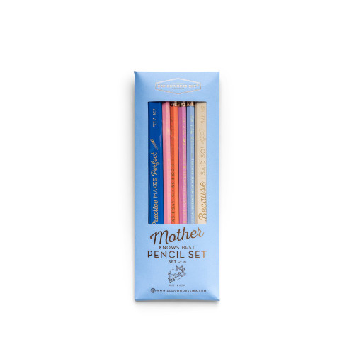 "MOTHER KNOWS BEST" - 2 CARPENTER, 4 HEX PENCIL SET - DPS2190