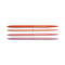 TWISTY SLIM METAL PEN SET - SET OF 4 - MOTIVATION, DPSM2026