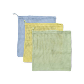 REUSABLE PRODUCE BAGS - BLUE, CITRON, SAGE, DRPG2023