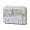 HOLIDAY TIN 5 OZ MATTE ILLUSTRATED TIN WITH ICE SKATING SCENE - MISTLETOE & MINT, CT0510