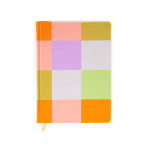 JUMBO VELVET JOURNAL - CHECK, JB802037