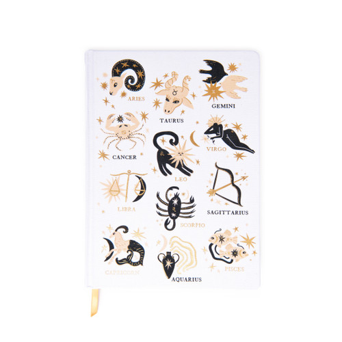 JUMBO VELVET JOURNAL - ZODIAC, JB802043