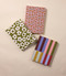 JUMBO SOFT TOUCH JOURNAL - GREEN GROOVY FLORAL, JD801016
