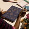 JUMBO VEGAN SUEDE JOURNAL - MYSTIC ICONS, JD802027