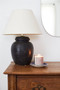 MOOD 8 OZ COZY  BOXED CLEAR GLASS WITH TAUPE RIM IN TAUPE RIGID BOX - CASHMERE + FRENCH ORRIS, MD0804