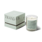 MOOD 8 OZ TRANQUIL  BOXED CLEAR GLASS WITH BLUE RIM IN BLUE RIGID BOX - LUSH PALMS, MD0805