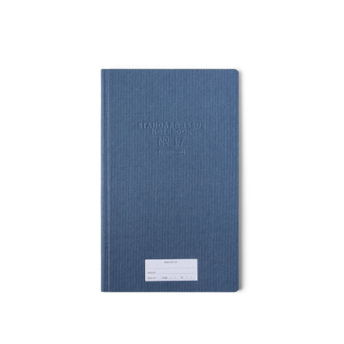 STANDARD ISSUE TALL NOTEBOOK NO 17 7.25 x 11.5 - BLUE - JF7112050