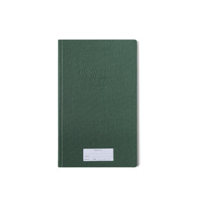 STANDARD ISSUE TALL NOTEBOOK NO 17 7.25 x 11.5 - GREEN - JF7112051