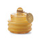 BEAM 3 OZ. YELLOW GLASS WITH LID - MEYER LEMON, MG0320