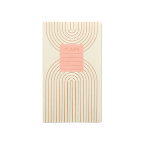 SINGLE FLEX UNDATED PLANNERS, 7.5" X 4.4", SET OF 3 - DREAMS (PLANS, DAYDREAMS, IMPORTANT DATES), JF7432024