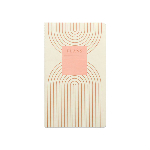 SINGLE FLEX UNDATED PLANNERS, 7.5" X 4.4", SET OF 3 - DREAMS (PLANS, DAYDREAMS, IMPORTANT DATES), JF7432024