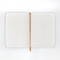 VEGAN SUEDE FLEX COVER UNDATED PLANNER, 5.75 X 8 - MUSHROOM, JS2001003