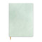 VEGAN SUEDE FLEX COVER UNDATED PLANNER, 5.75 X 8 - MINT, JS2001004